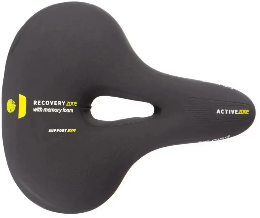 Selle Royal Remed City Unisex Zadel - Zwart