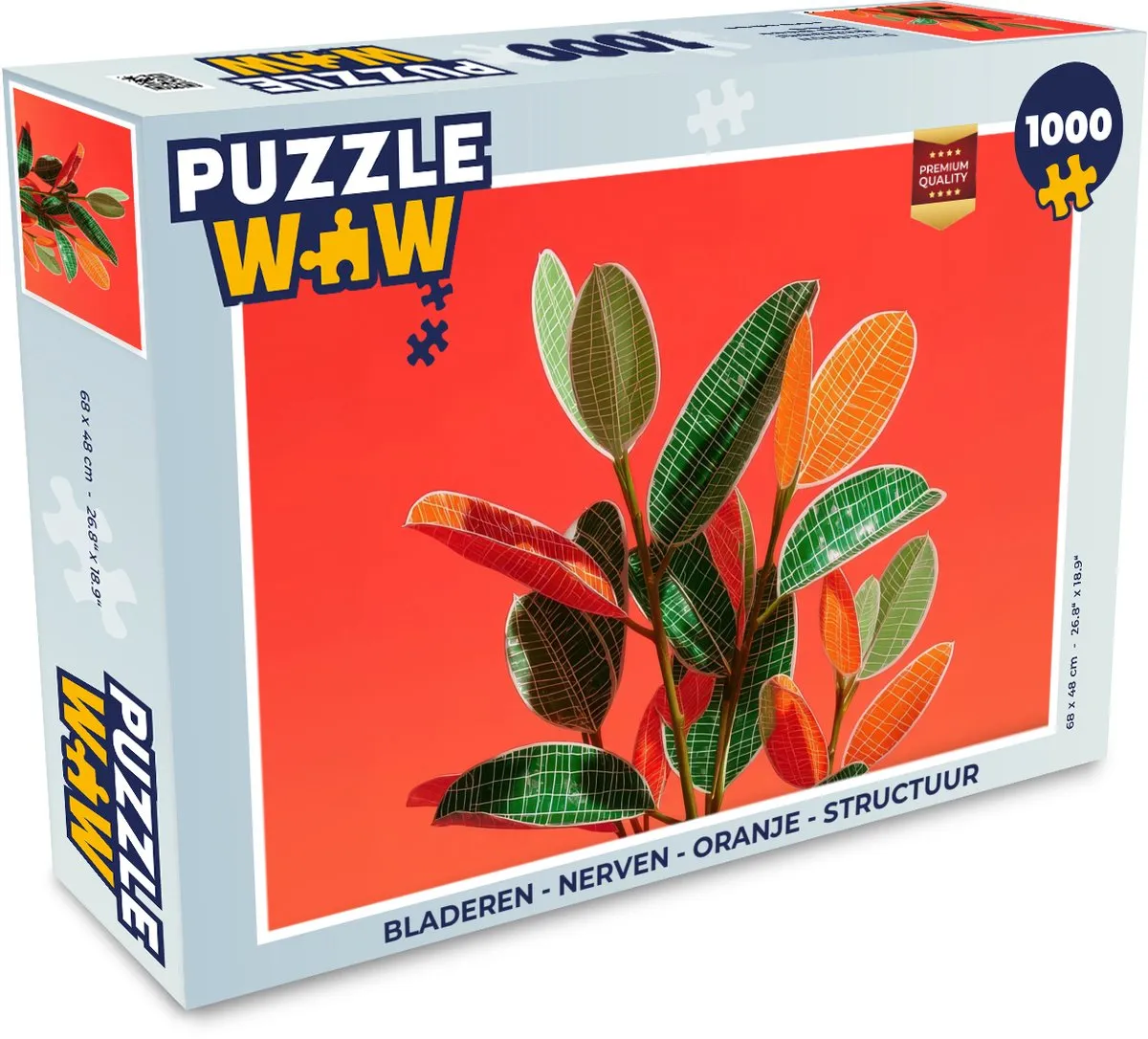 PuzzleWow Legpuzzel 1000 Stuks