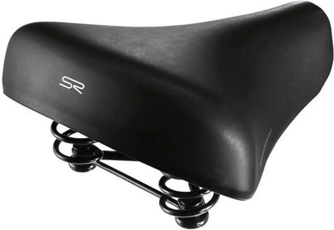 Selle Royal Retro Holland Fietszadel - 246x220mm - Zwart
