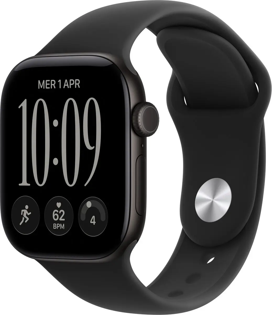 Apple Watch Series 12 42mm GPS - Zwart - S/M - afbeelding 3 van 3