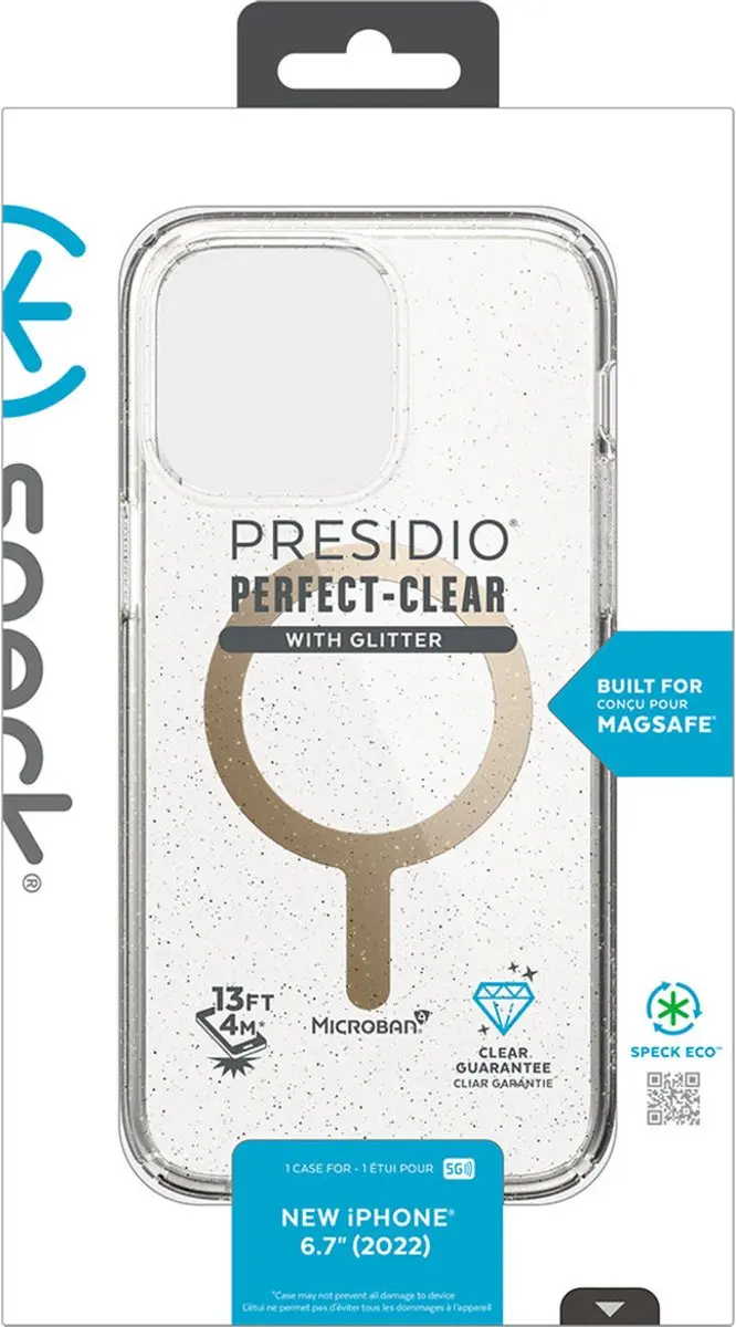 Speck Presidio Perfect Clear MagSafe Hoesje