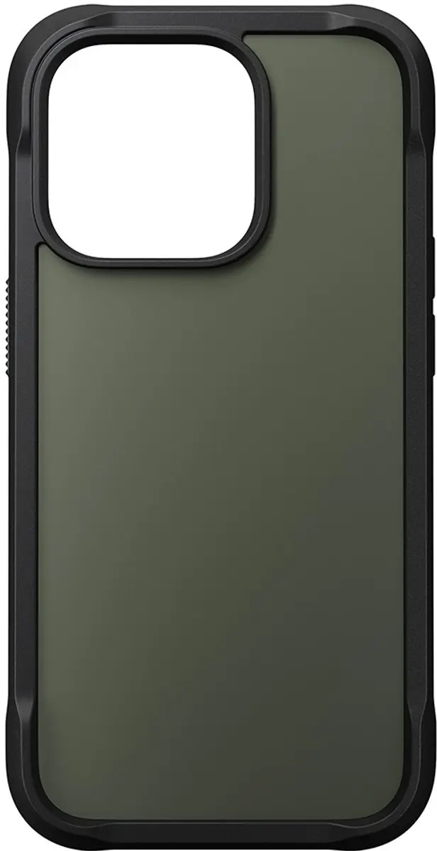 Nomad Rugged Case - geschikt voor iPhone 14 Plus - drop-protection - geschikt voor MagSafe & draadloos laden - Groen