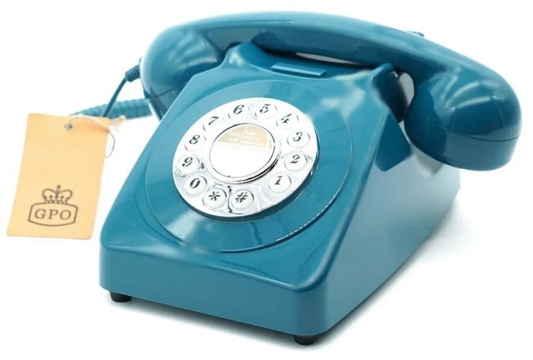 Retro vaste telefoon