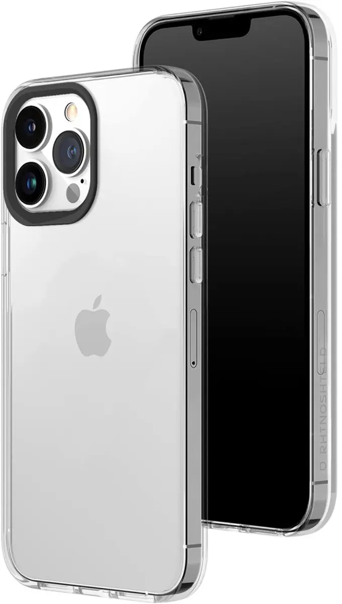 Rhinoshield, Hoesje Geschikt voor iPhone 13 Pro Max Schokbestendig Anti vergeel,