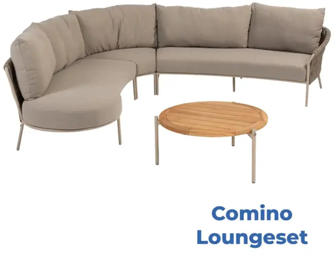 4 Seasons Outdoor Comino Terre Loungeset 5-zits