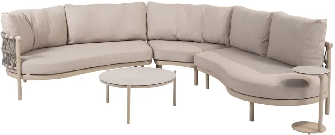 4 Seasons Outdoor Piacenza Loungeset met Vic Koffietafels