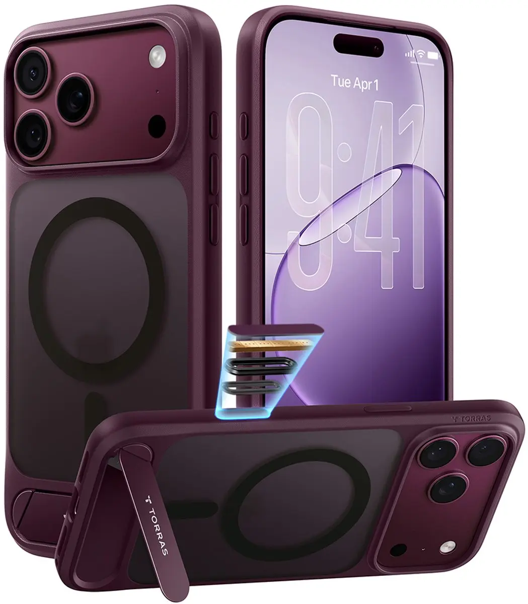 Torras Ostand L1 Guardian iPhone 18 Pro Hoes