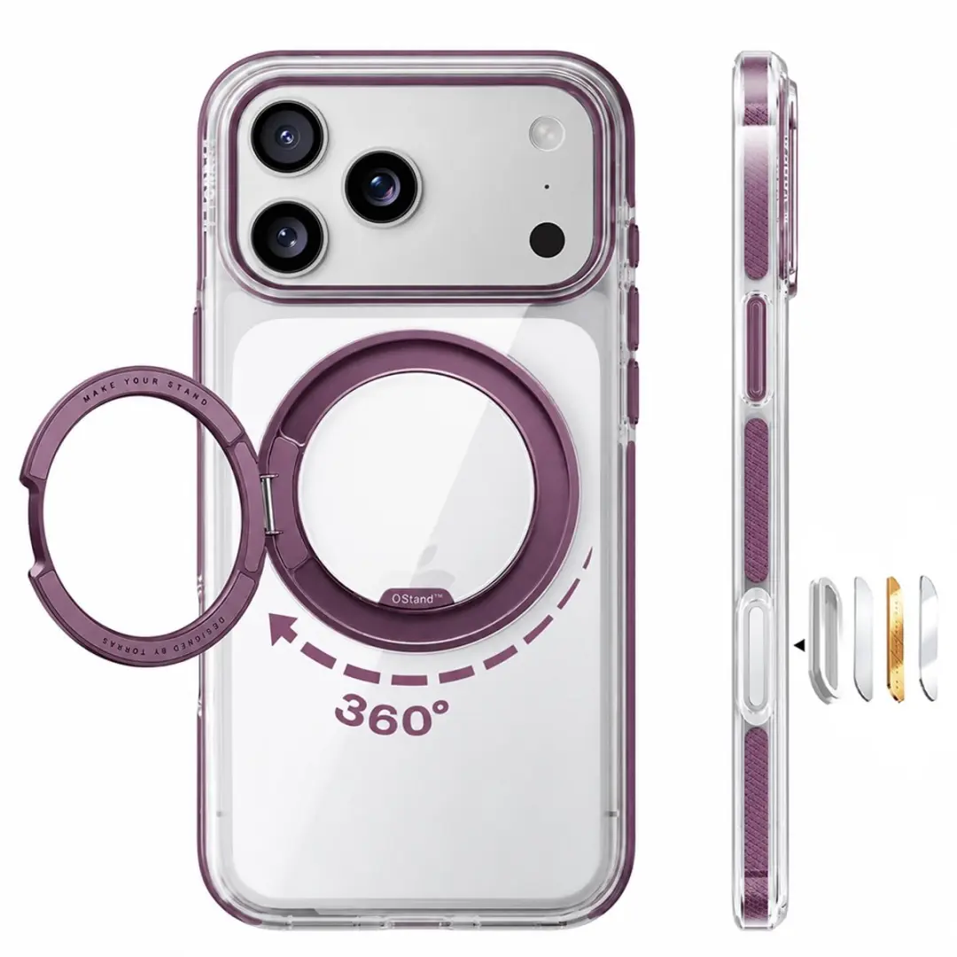 Torras Ostand O3 Light iPhone 18 Pro Max Hoesje