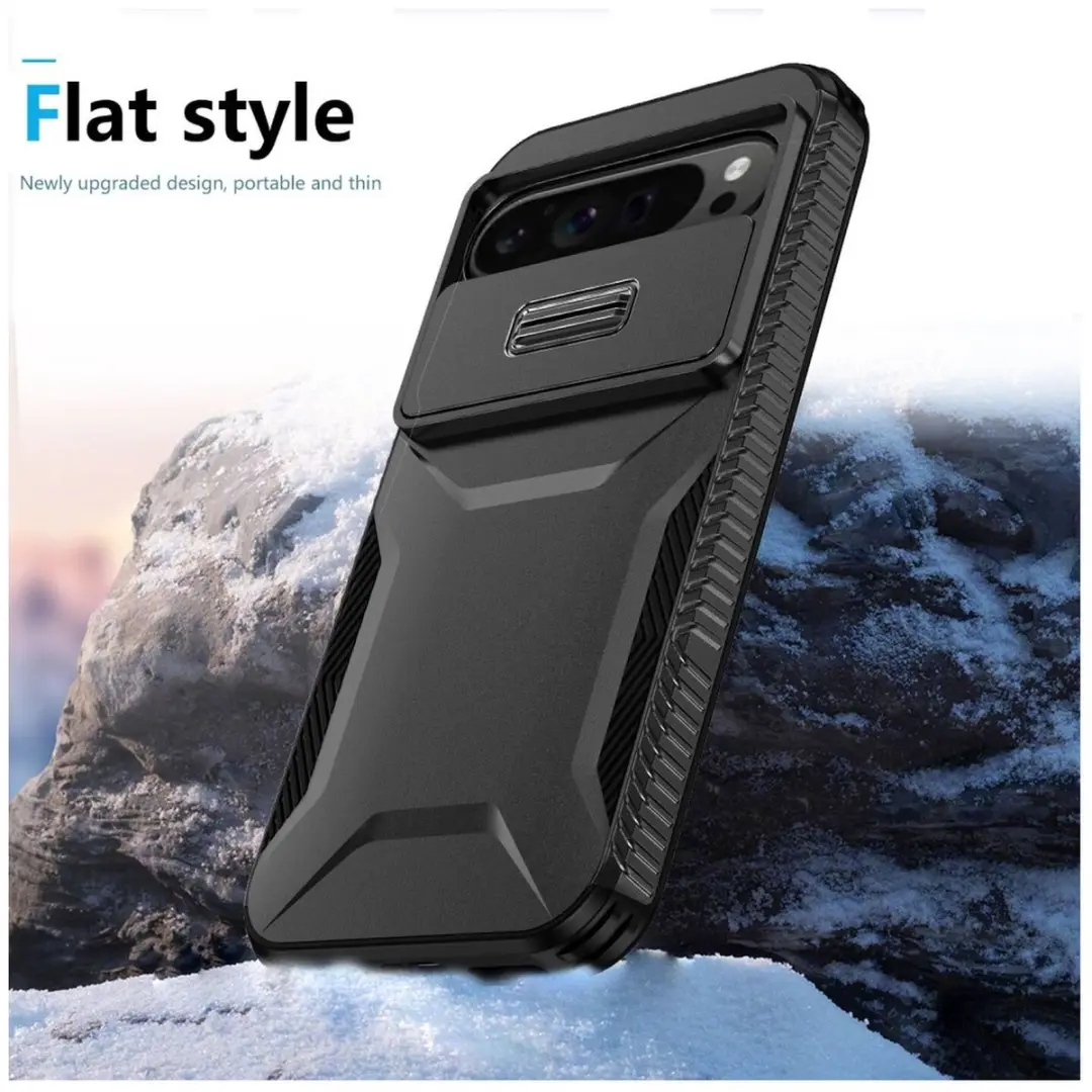 Selected by GSMpunt.nl Pixel 10 Pro XL Hoesje - Camera Slider - Zwart - afbeelding 2 van 6
