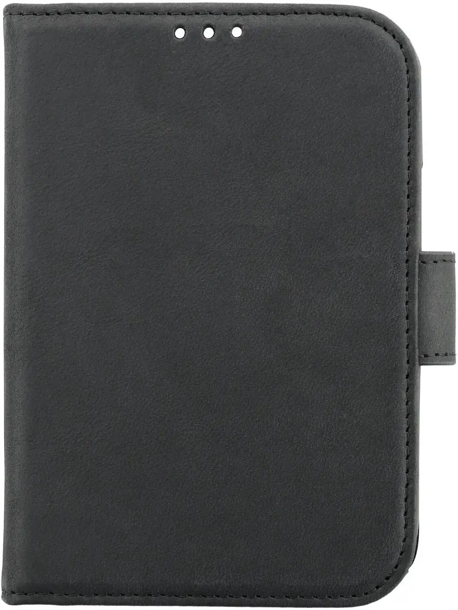Rosso Deluxe iPhone Duo Hoesje 262780 - 3 Pasjes - Zwart - afbeelding 4 van 6
