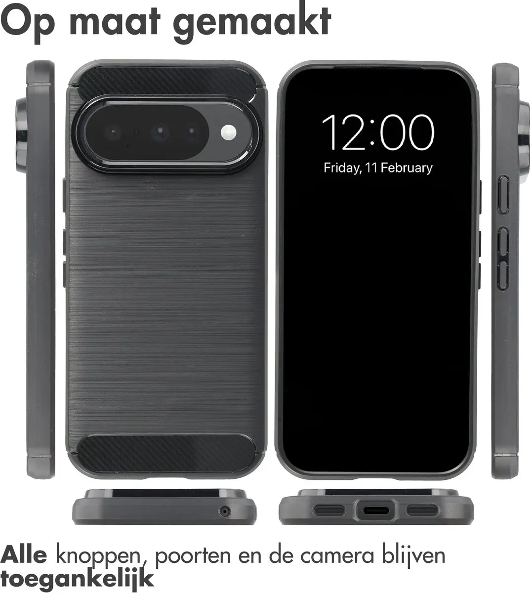 Imoshion Hoesje Google Pixel 11 - Zwart - afbeelding 5 van 6