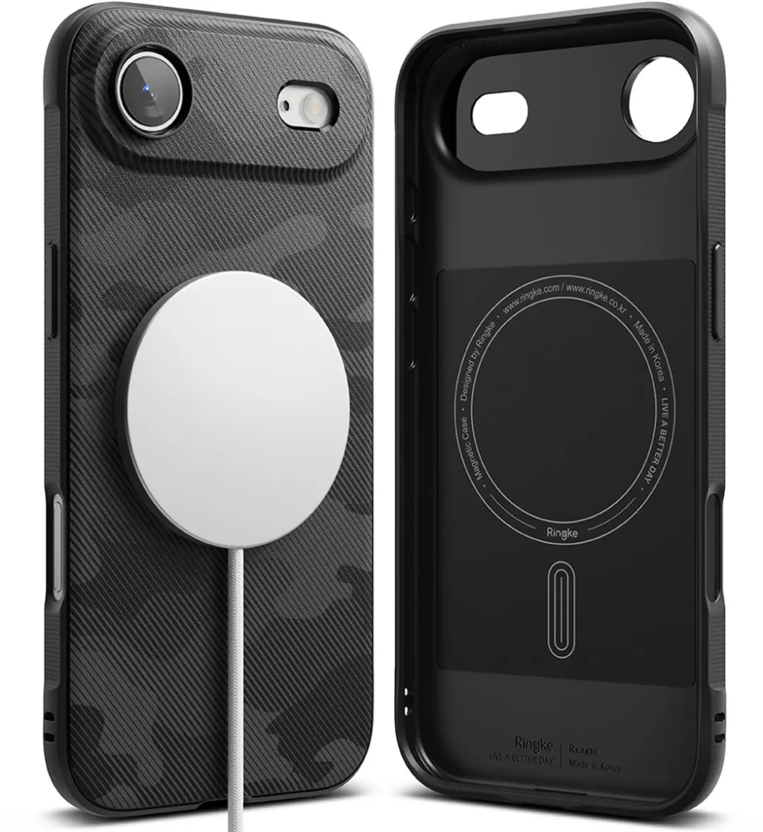 Ringke Onyx MagSafe iPhone 17 Air Camo Black