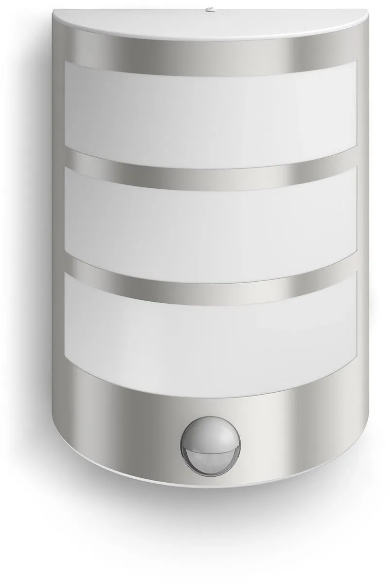 Philips Python Wandlamp 3,8W - Inox - Met Sensor