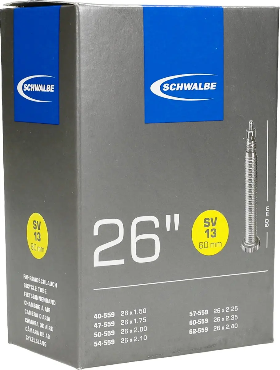 Schwalbe SV13 Binnenband 26x1.50-2.40 - Frans ventiel