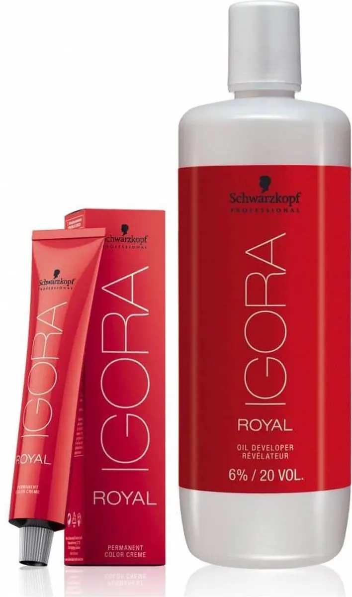 Schwarzkopf Igora Royal 60ml - Kleur 4-68