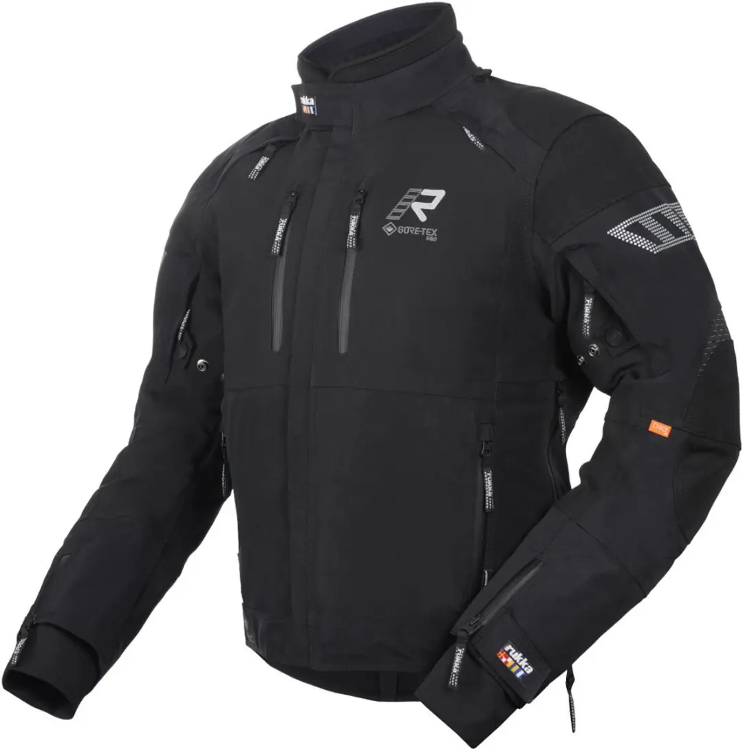 Rukka Armageddo-R Zwart Waterdichte Textiele Motorjas