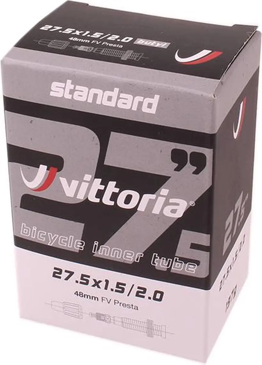 Vittoria Binnenband Standard 27.5 x 1.5/2.0 Presta 48 mm