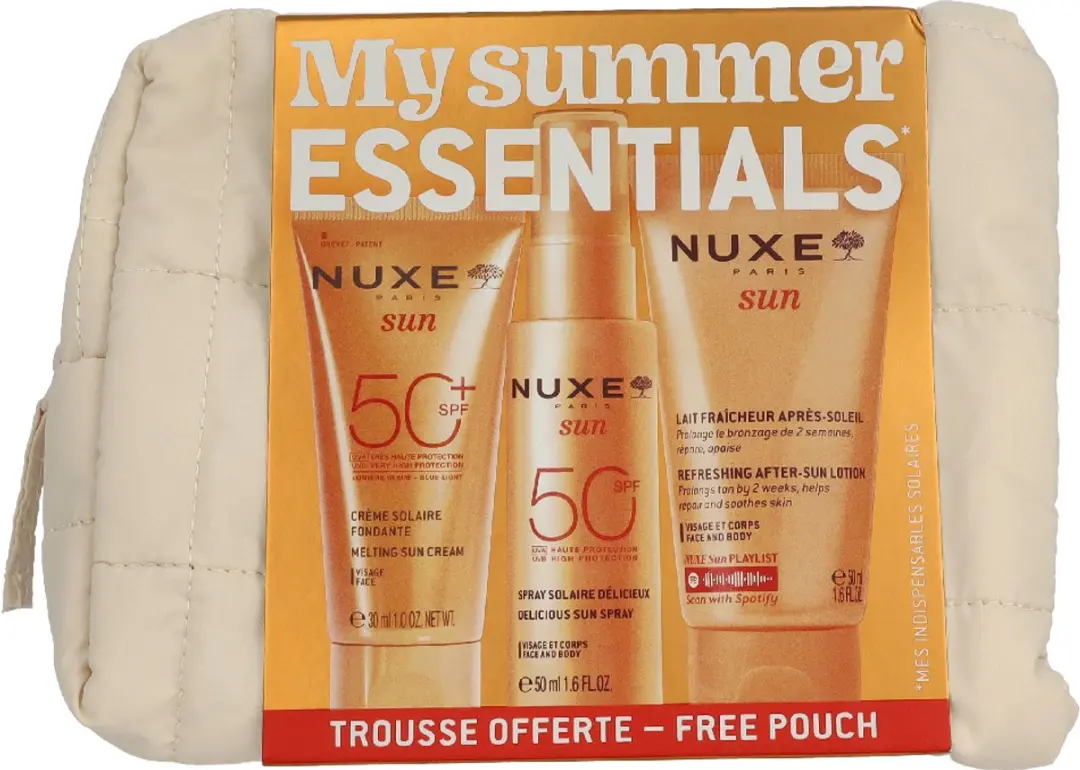 Nuxe My Summer Essentials Travel Kit 130ml