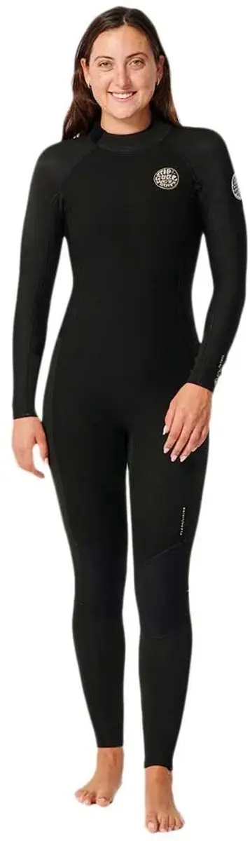 2025 Rip Curl Dames Dawn Patrol 5/3mm Rug Ritssluiting Wetsuit