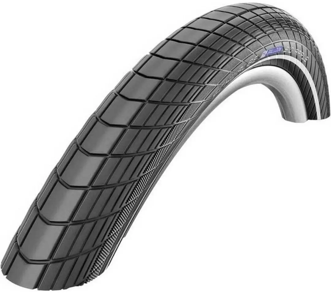 Schwalbe Big Apple RaceGuard 24x2.00" Fietsband - Zwart met reflectie