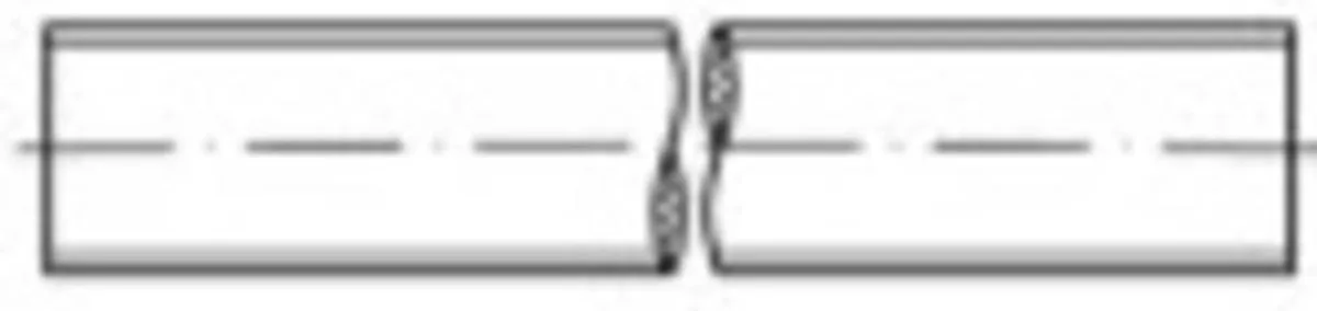 TOOLCRAFT M8 Draadeind RVS A2 1000mm - 1 Stuk