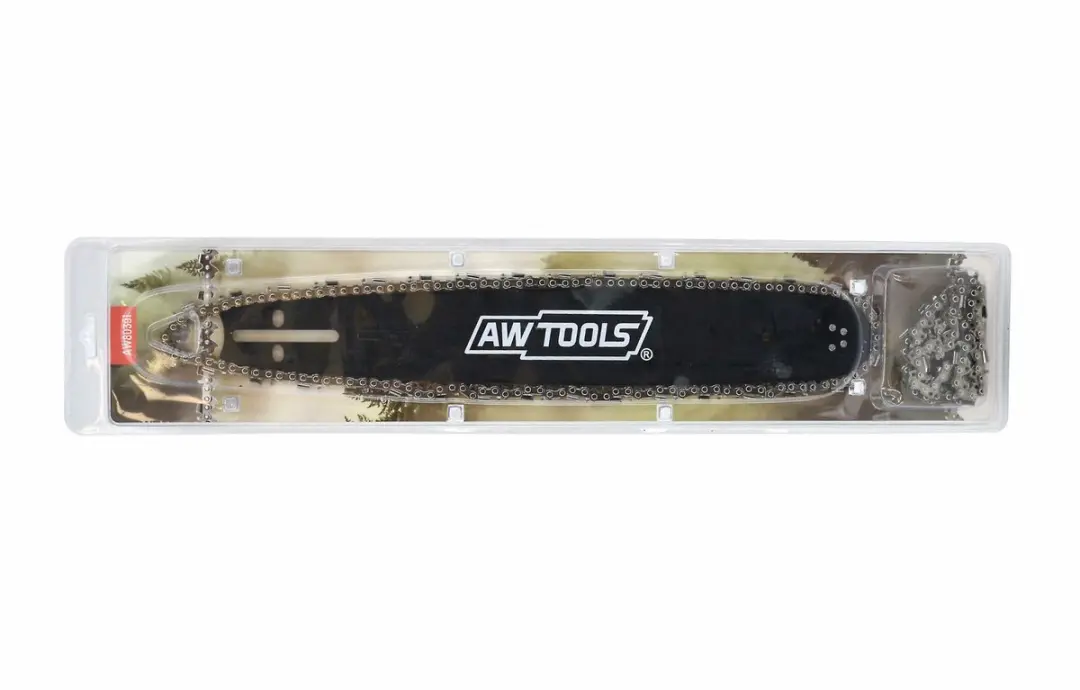 AWTOOLS Kettinggeleider Set 35cm - 2 Stuks - Zwart