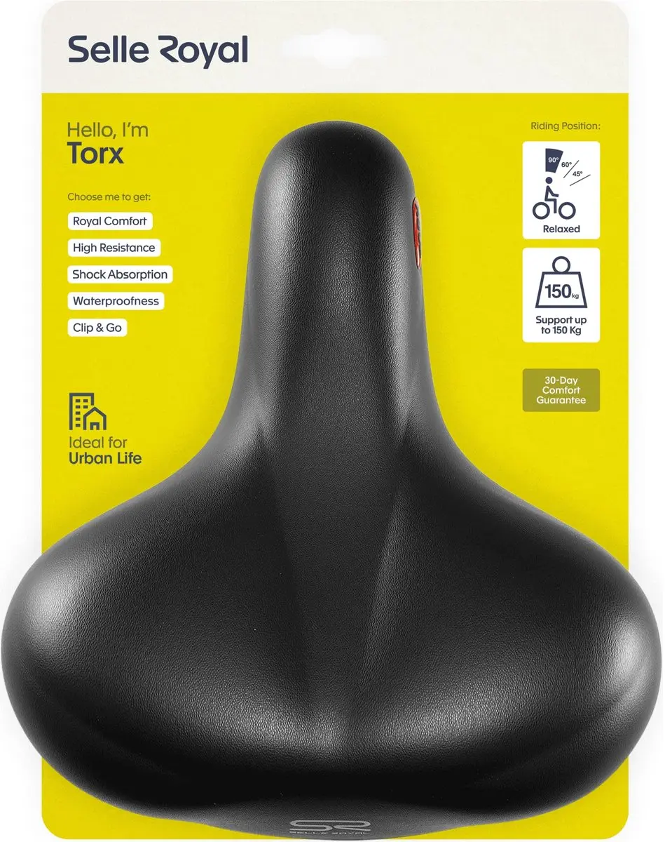Selle Royal Torx Urban Life Fietszadel