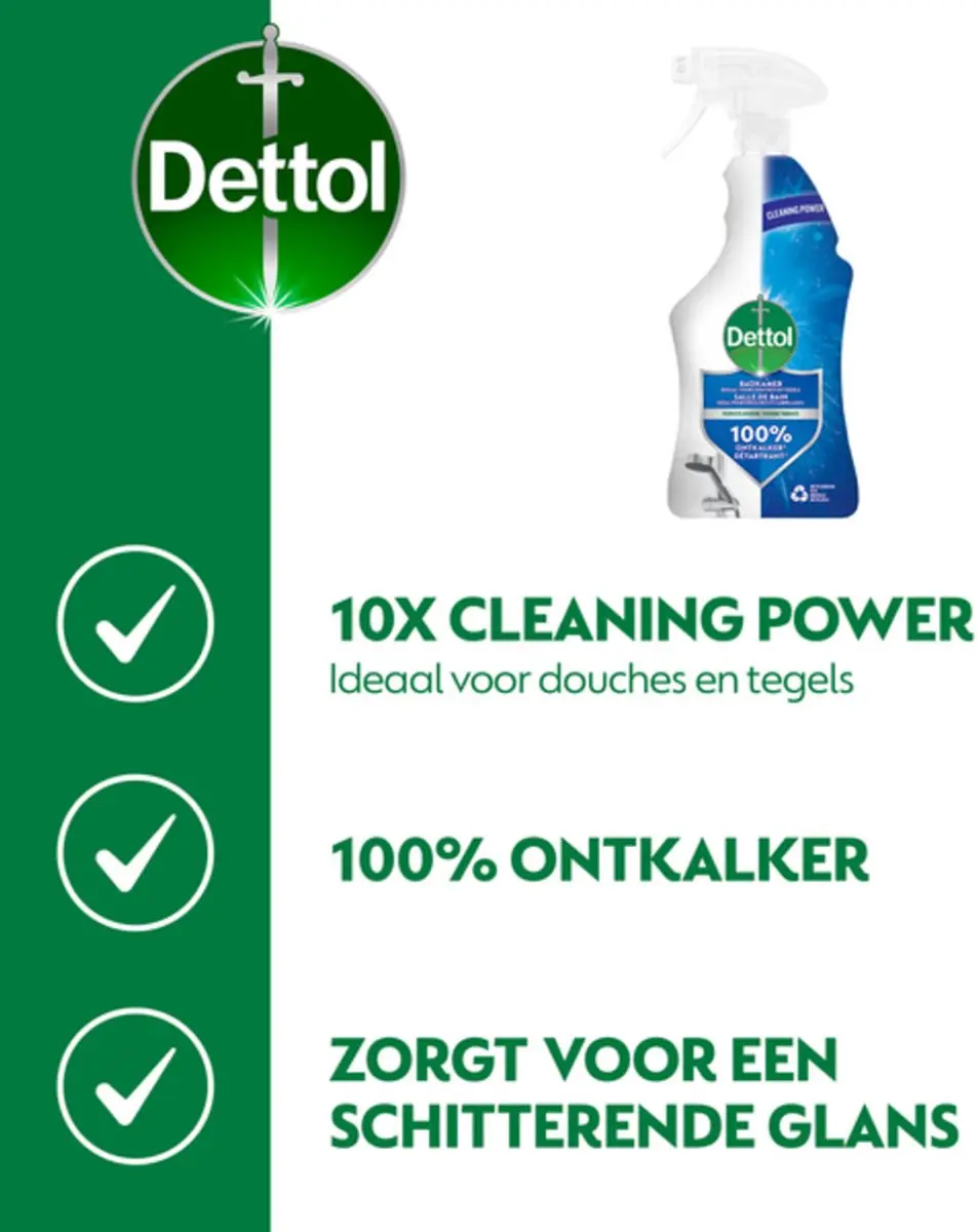 Dettol Allesreiniger Spray Power & Fresh 500ml