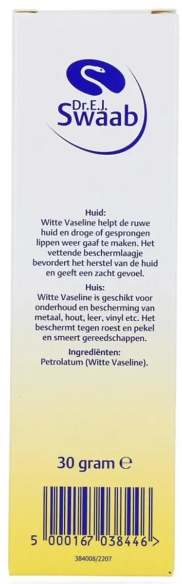 Dr. Swaab Witte Vaseline Bodycrème 28ml