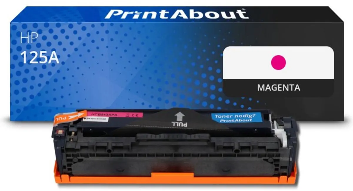 PrintAbout HP 125A Toner Magenta CB543A-PA