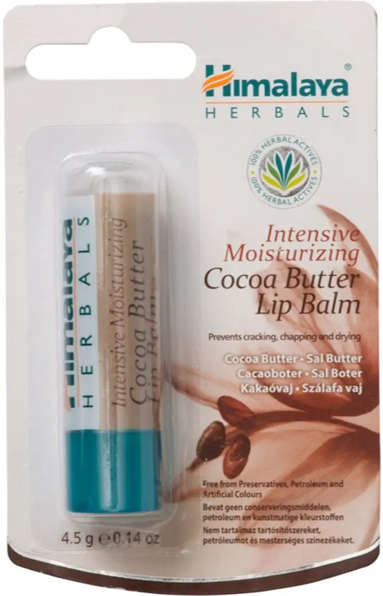 Himalaya Herbals Lippenbalsem met Cacaoboter