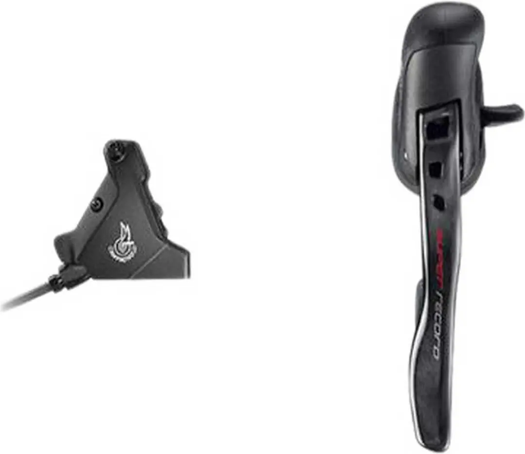 Campagnolo Super Record Db 140 Mm Hydraulic Achterrem Zwart 12s