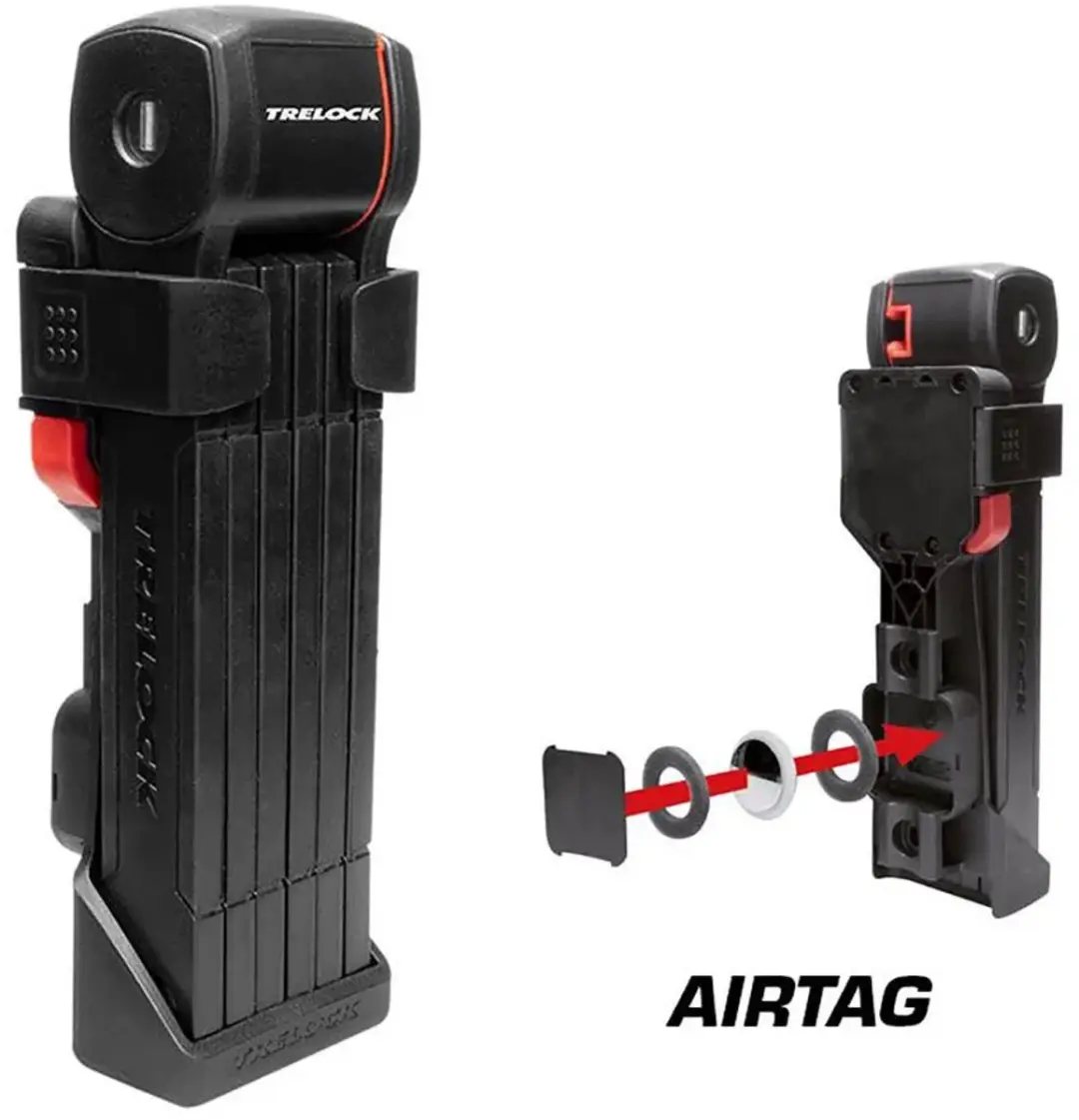 Trelock FS 380/100 Vouwslot - 380mm - Zwart