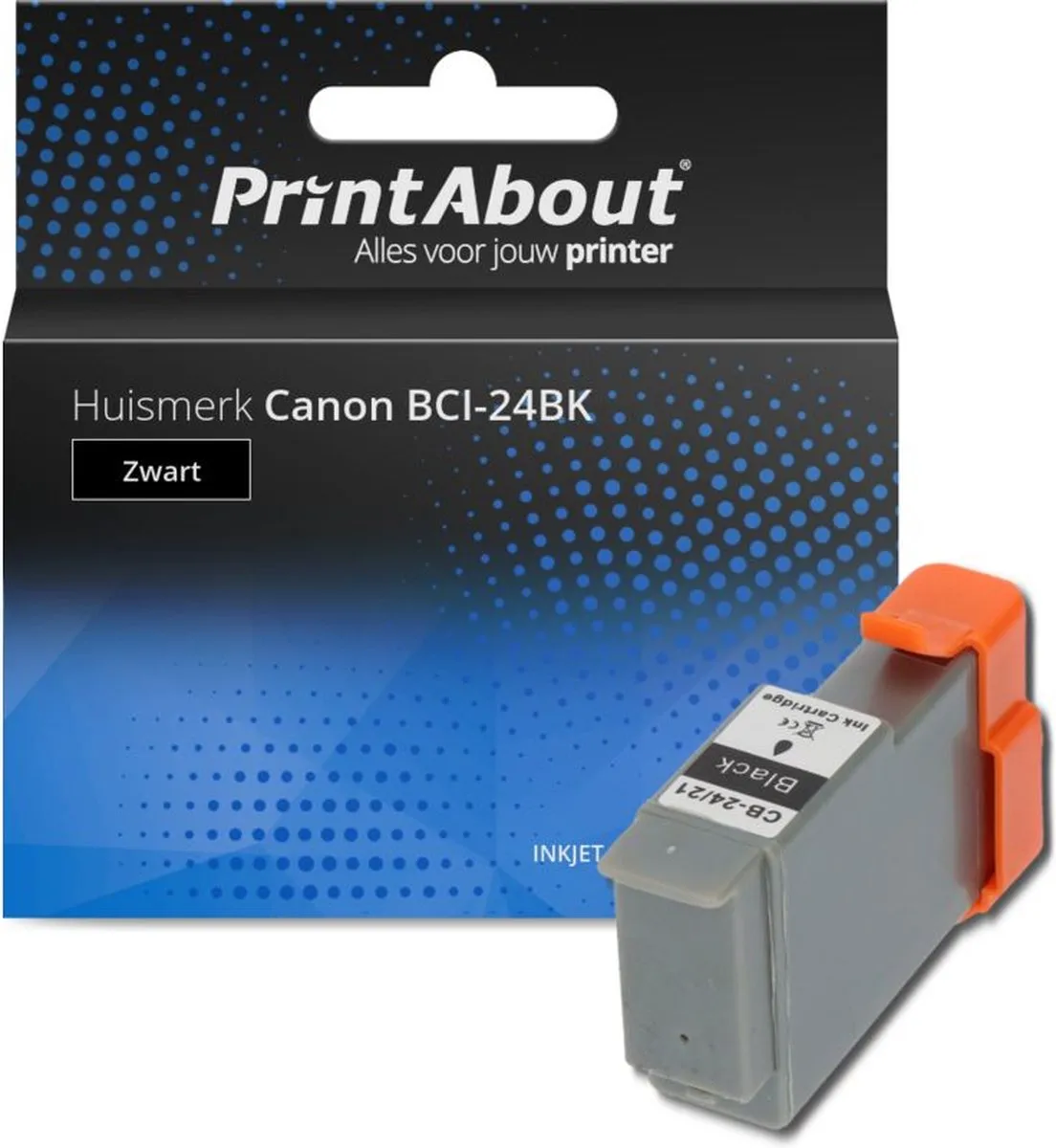 PrintAbout Inktcartridge BCI-24BK