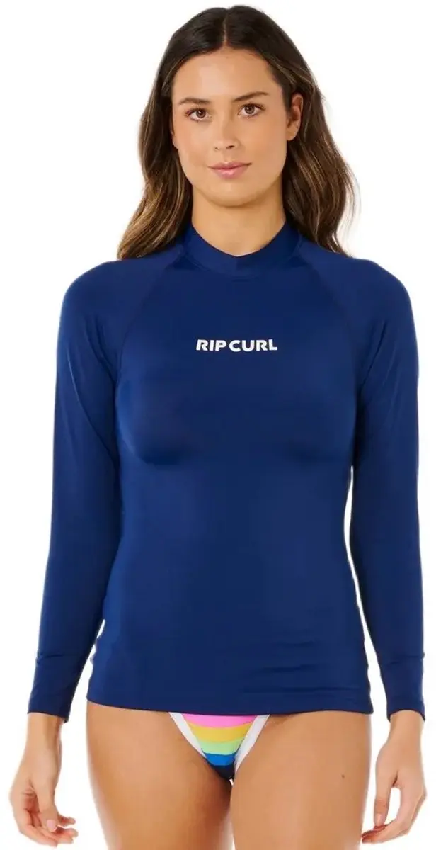 2026 Rip Curl Dames Klassiek Surfshirt Met Lange Mouwen UPF Lycra Vest