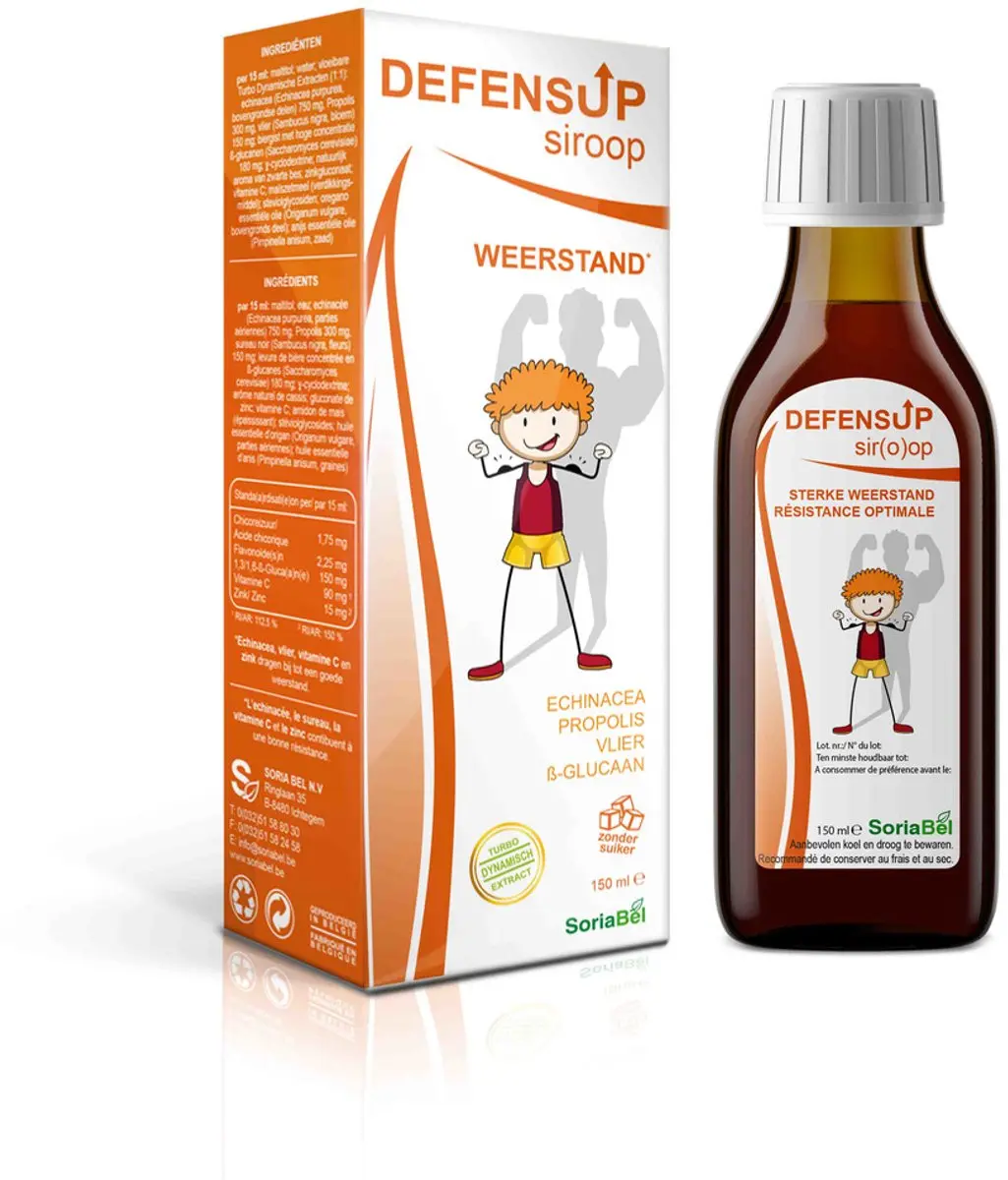 Soria Natural Defensup Siroop 150ml