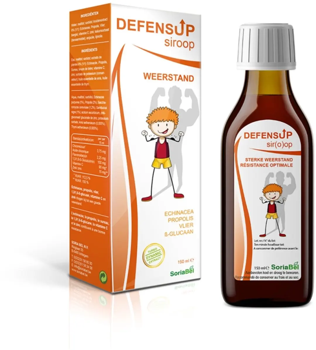 Soria Natural Defensup Siroop 150ml