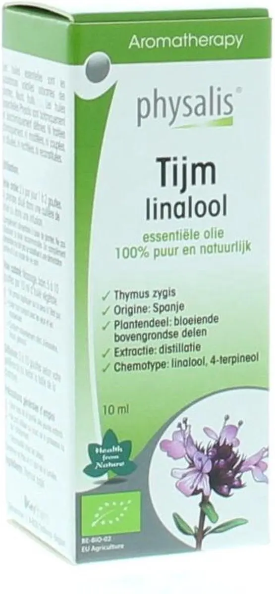 Physalis Bio Tijmolie 10ml - 10 Stuks