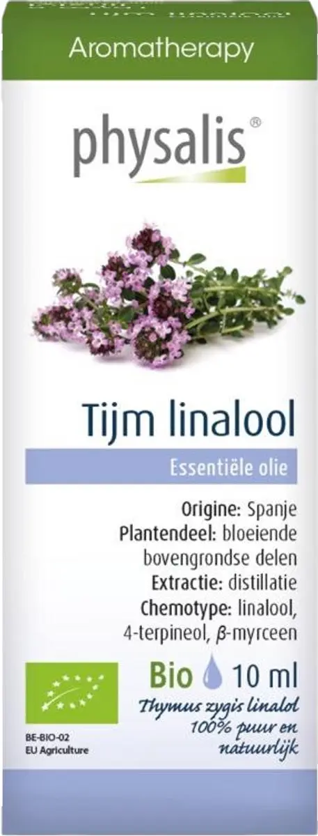 Physalis Bio Tijmolie 10ml - 10 Stuks