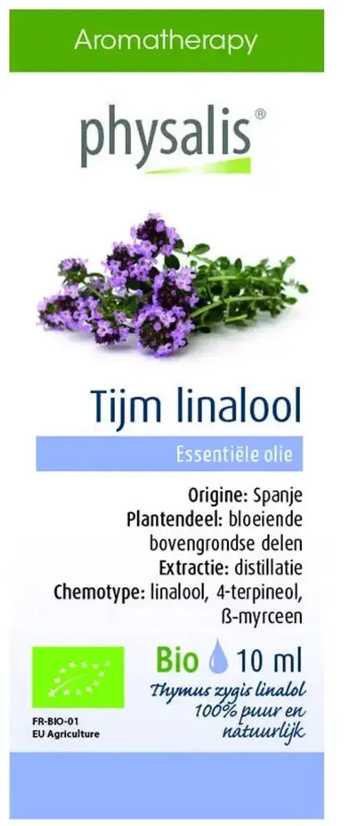 Physalis Bio Tijmolie 10ml - 10 Stuks