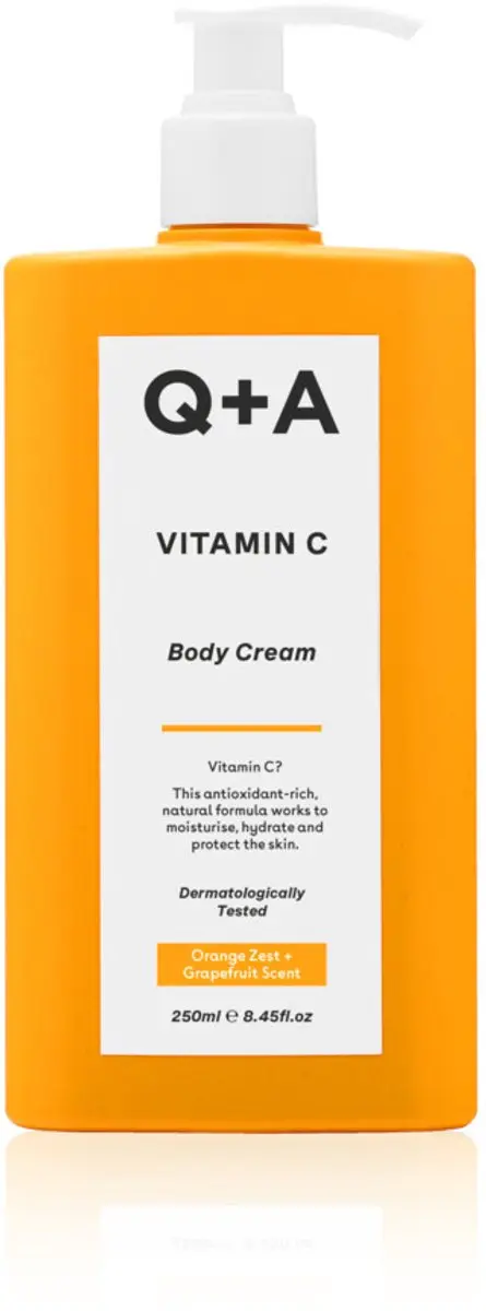 Q+A Vitamin C Body Cream 250ml