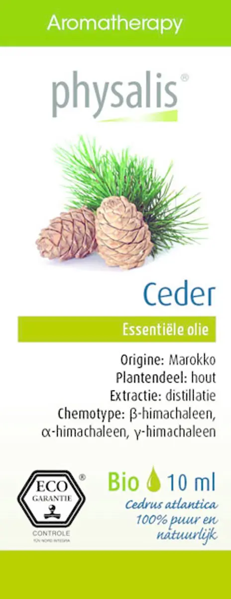 Physalis Ceder Bio Essentiële Olie 10ml