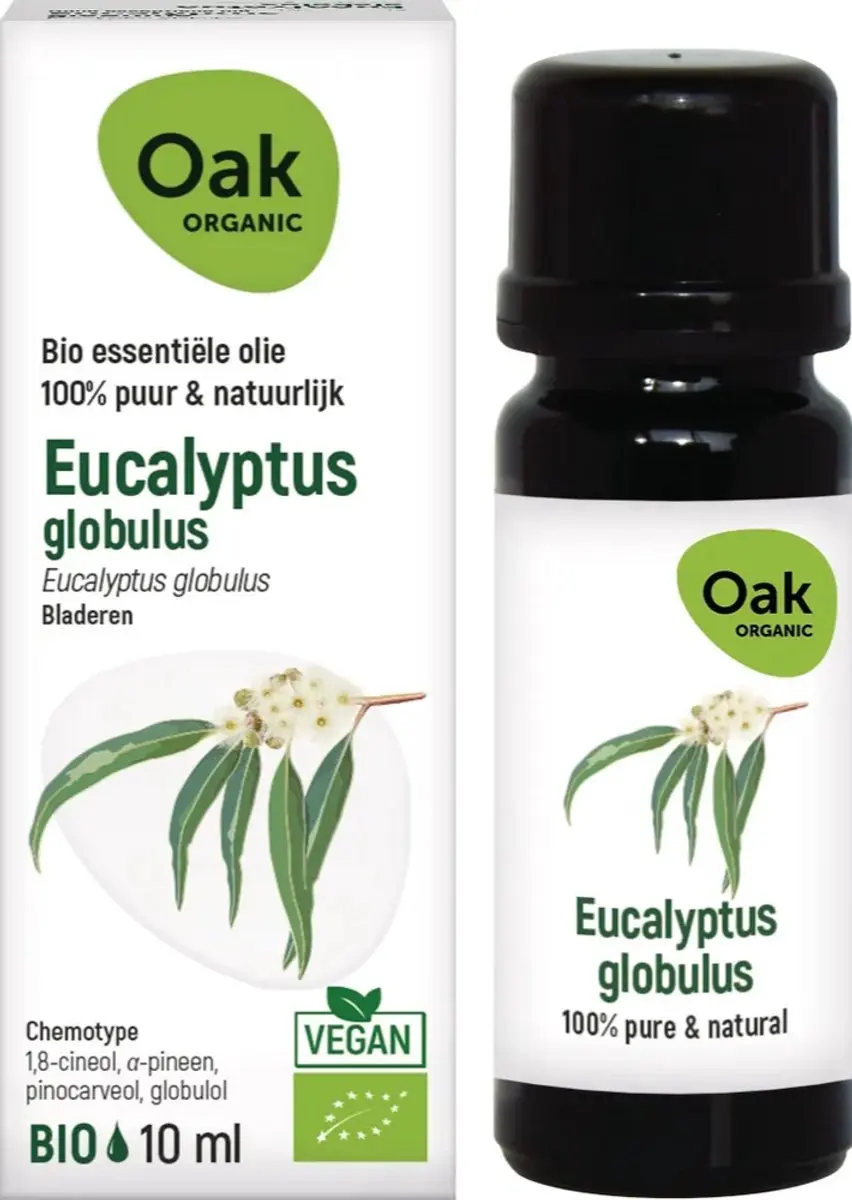 Oak Organic Eucalyptus Globulus Olie 10ml
