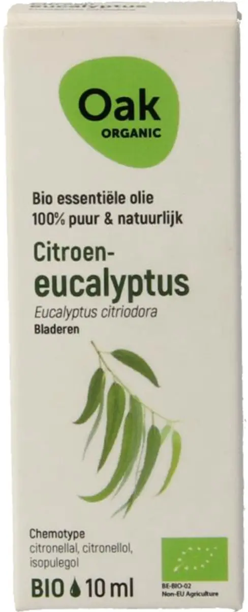 Oak Organic Citroeneucalyptus Bio 10ml
