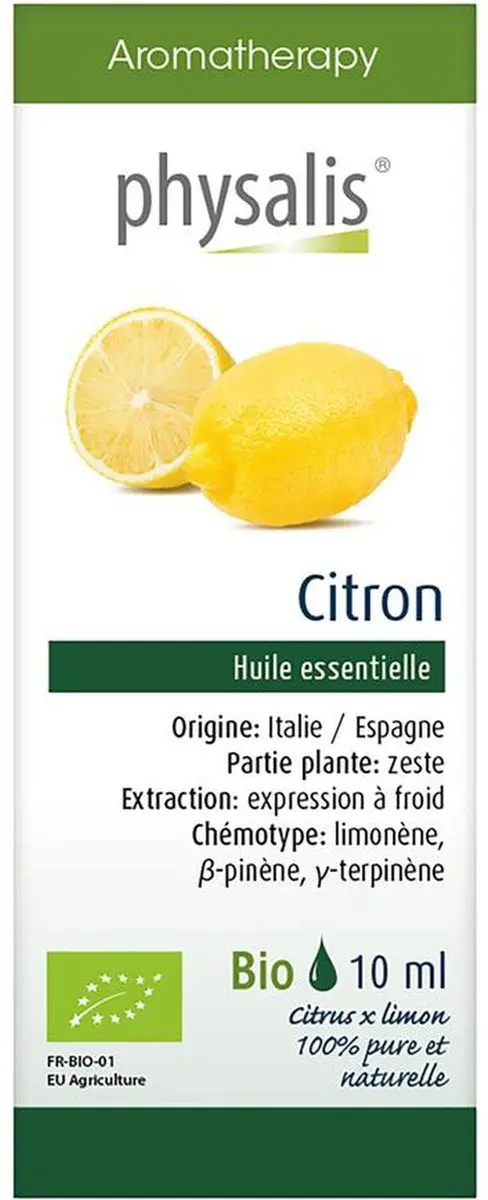 Physalis Citroen Bio Essentiële Olie 10ml