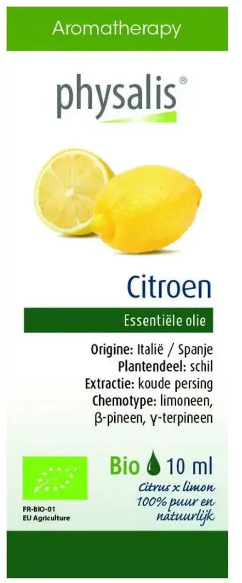 Physalis Citroen Bio Essentiële Olie 10ml