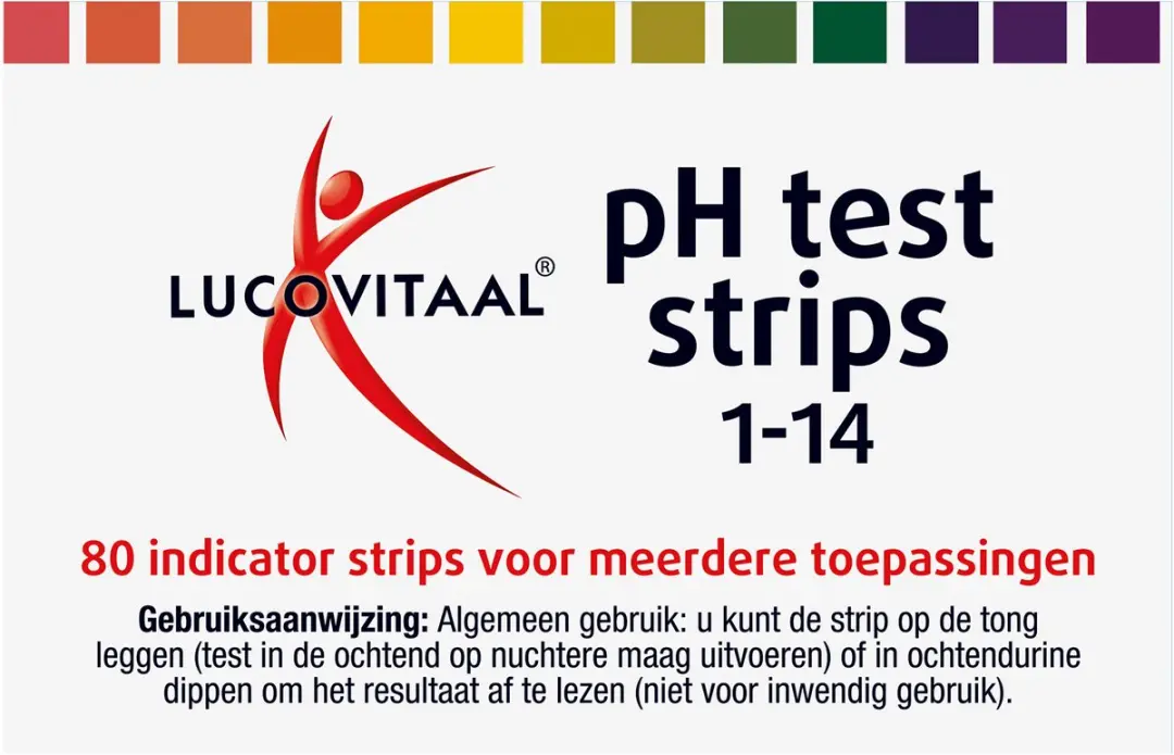 Lucovitaal pH Teststrips