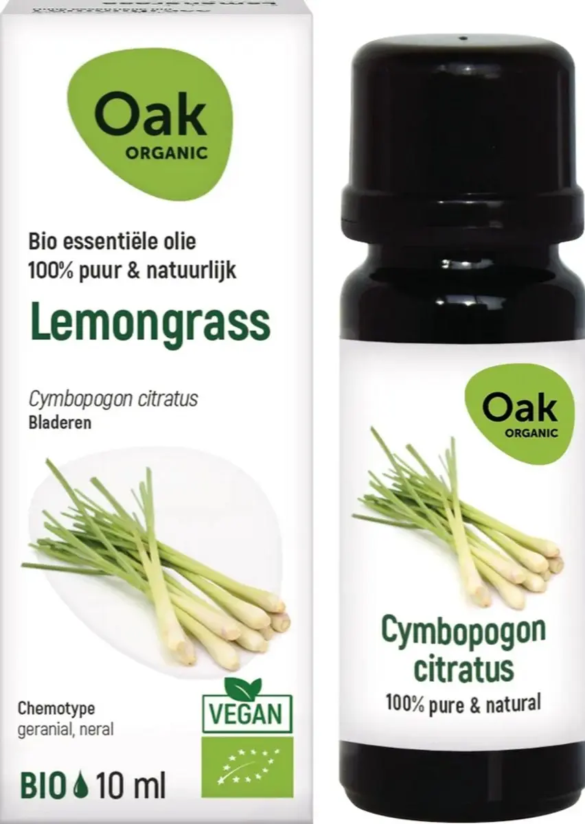 Oak Organic Lemongrass Olie 10ml