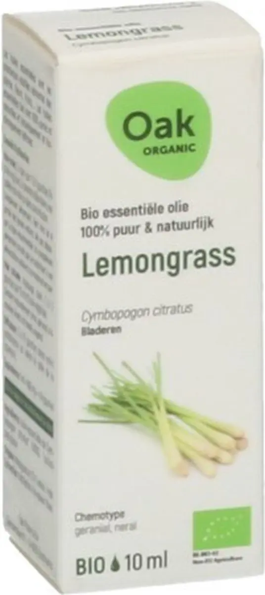 Oak Organic Lemongrass Olie 10ml