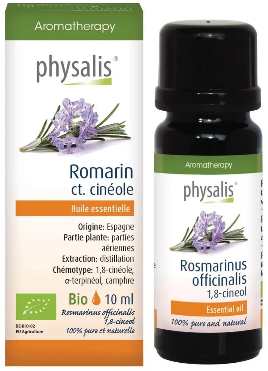 Physalis Rozemarijn Bio Etherische Olie 2x10ml
